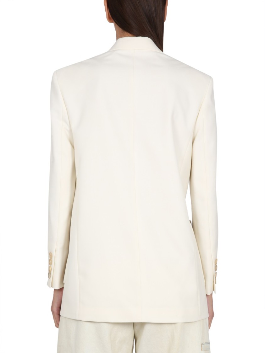 Palm Angels Blazer With Knit Detail Wit