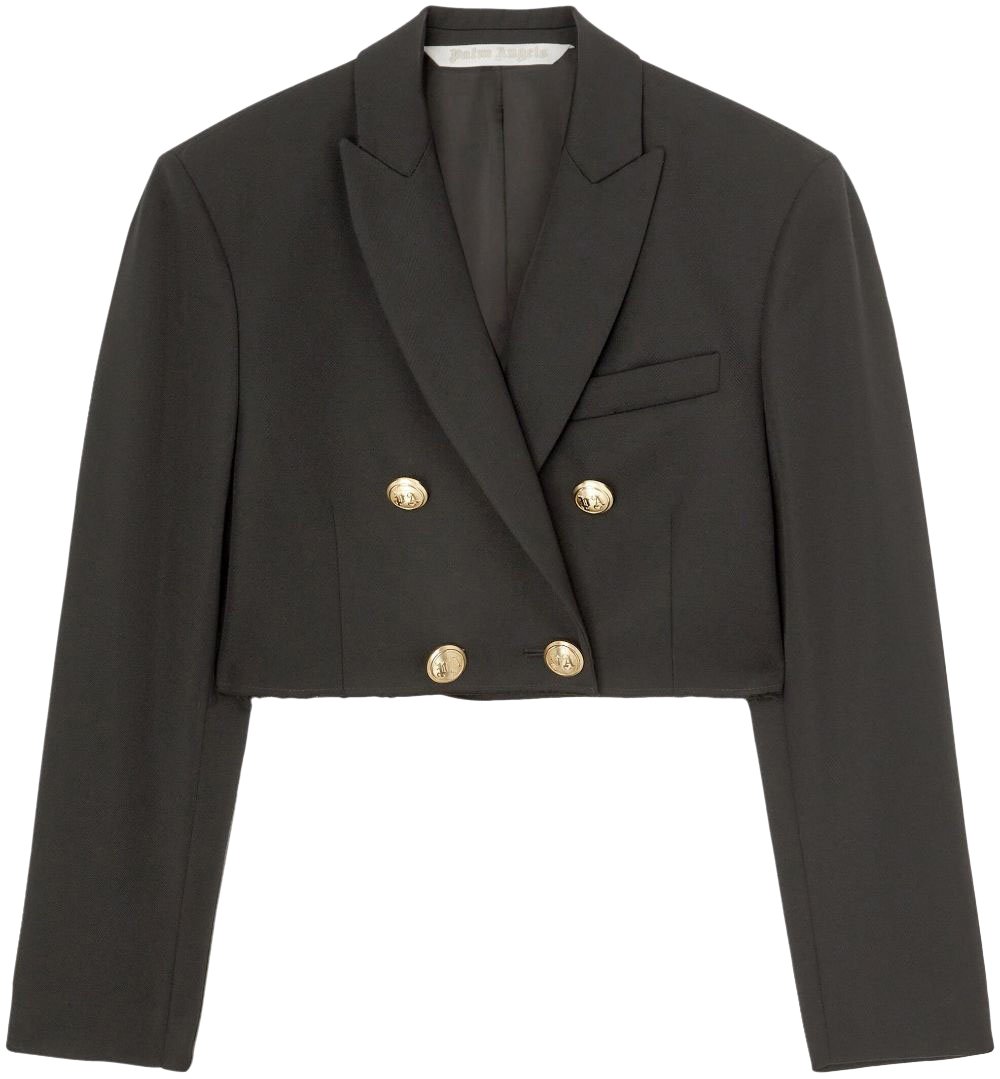 Palm Angels Jackets Black Zwart
