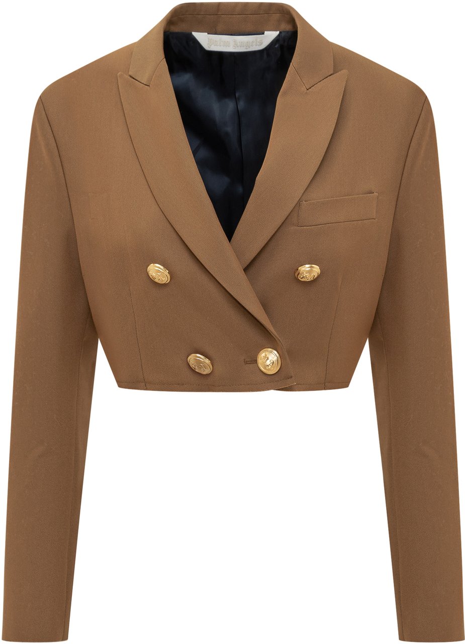Palm Angels Blazer Cropped Bruin
