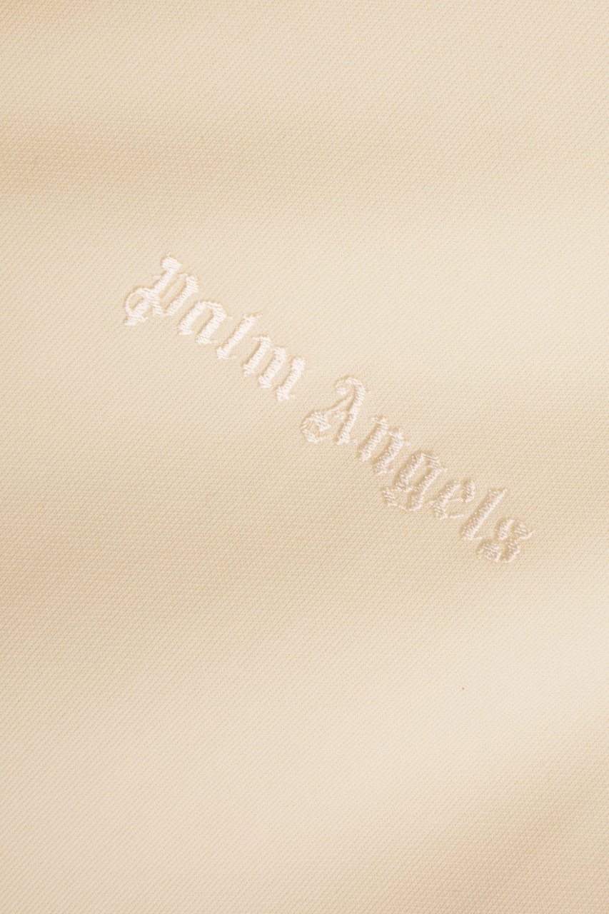 Palm Angels Palm Angels Ivory polyester oversize shirt Wit