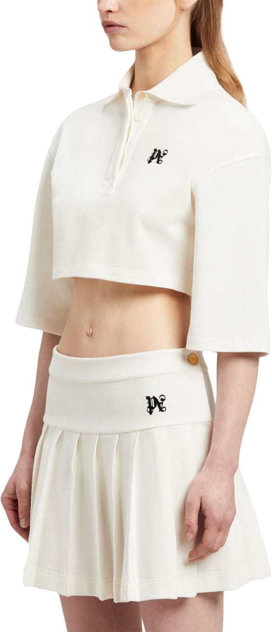 Palm Angels T-Shirts And Polos White Wit