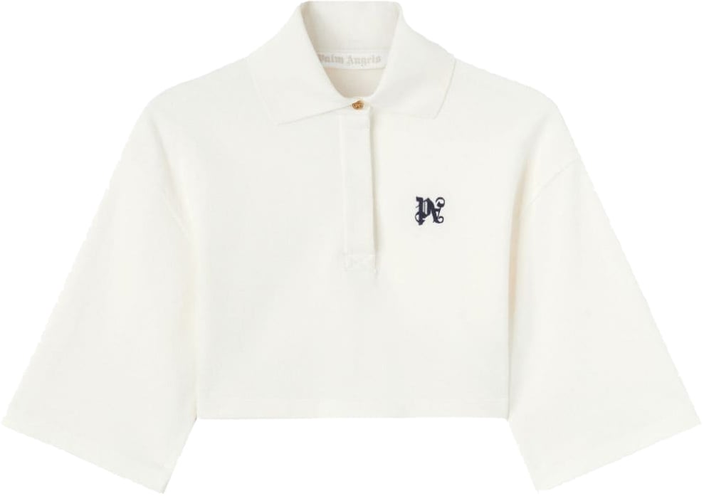 Palm Angels T-Shirts And Polos White Wit