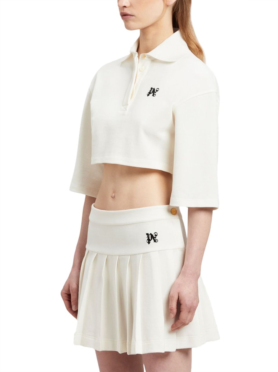 Palm Angels T-Shirts And Polos White Wit