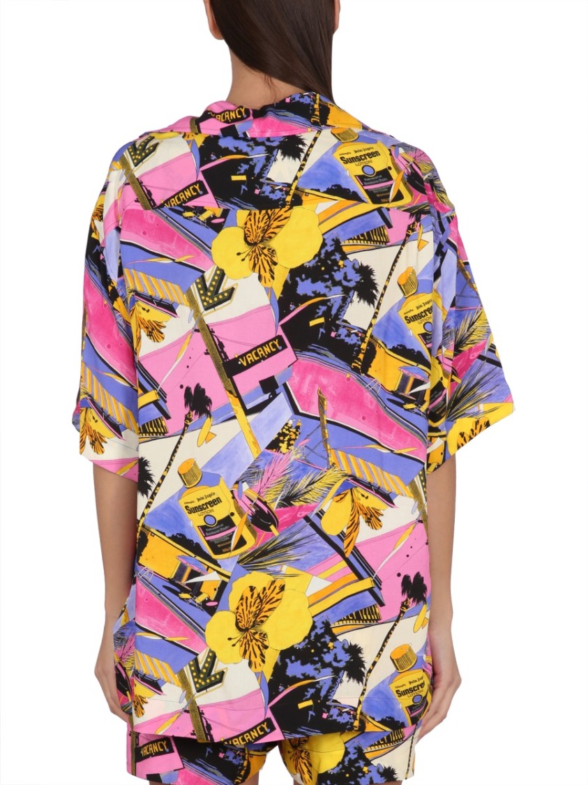 Palm Angels Miami Mix Print Shirt Divers
