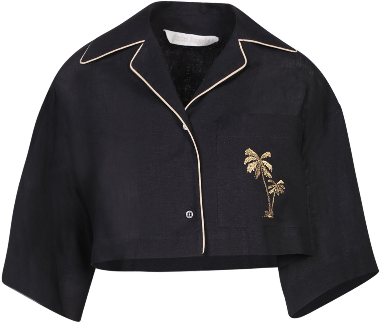 Palm Angels PALM ANGELS Black Shirts Zwart