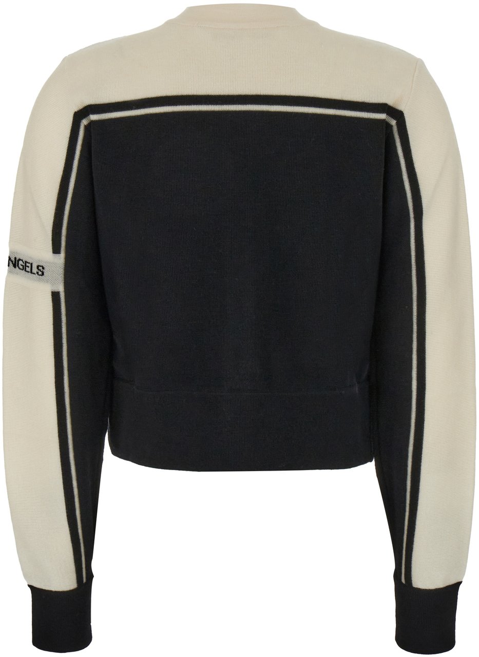 Palm Angels Palm Angels Two-tone wool cardigan Divers