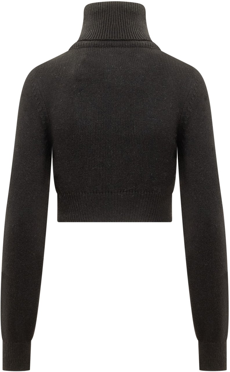 Palm Angels Maglione Dolcevita Zwart