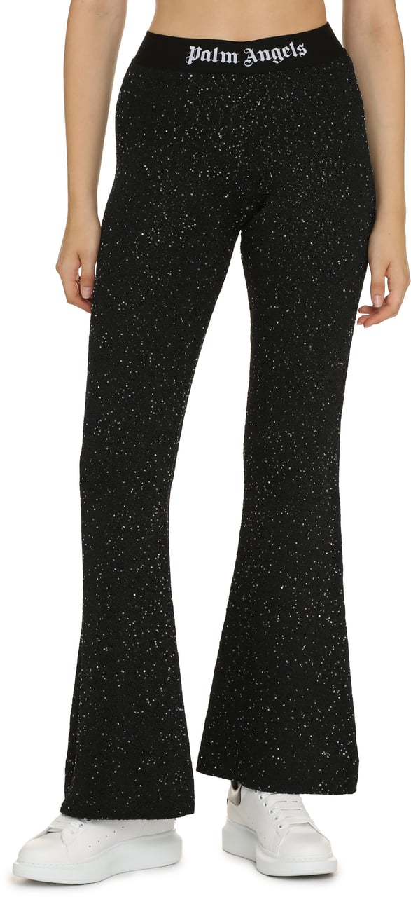 Palm Angels Knitted trousers Zwart
