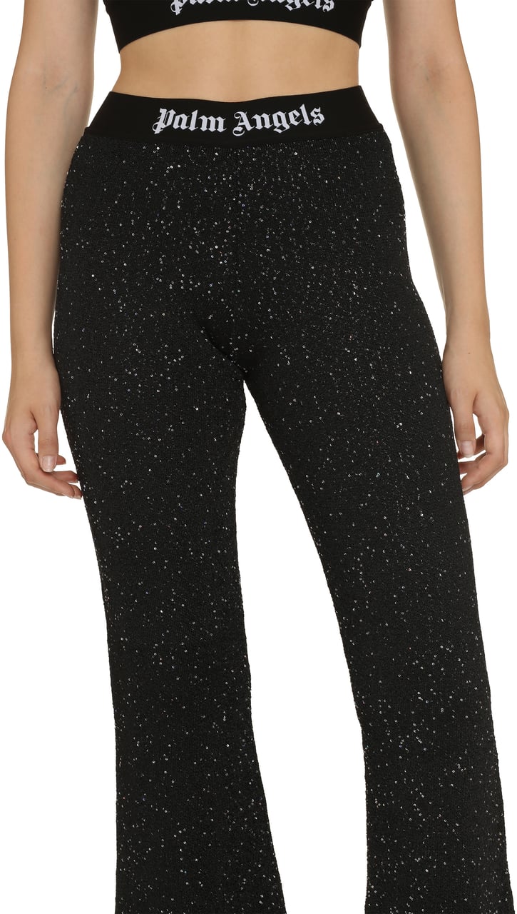 Palm Angels Knitted trousers Zwart