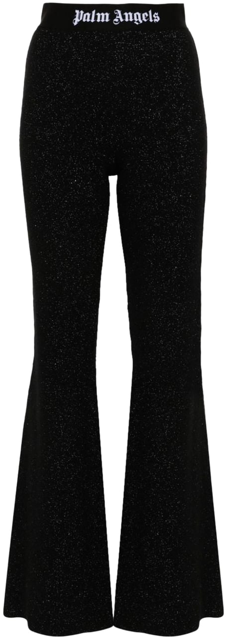 Palm Angels Trousers Black Zwart