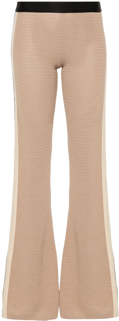 Palm Angels Trousers Beige Beige