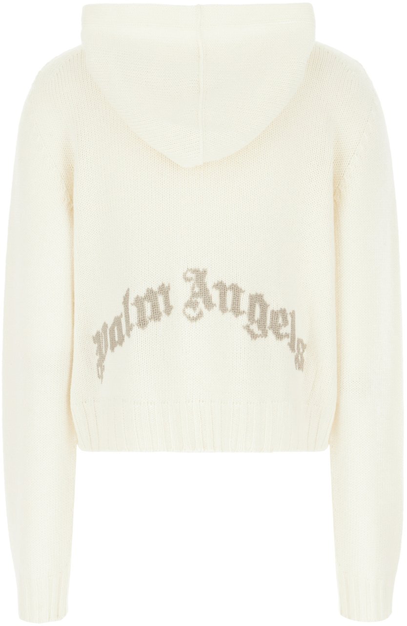 Palm Angels Palm Angels Ivory wool blend sweater Neutraal
