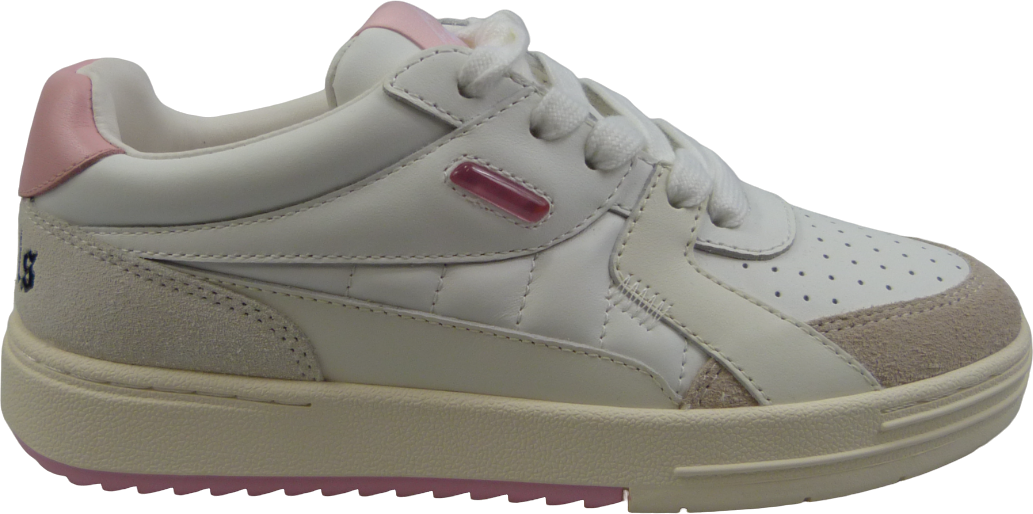 Palm Angels Sneakers University Rosa Wit