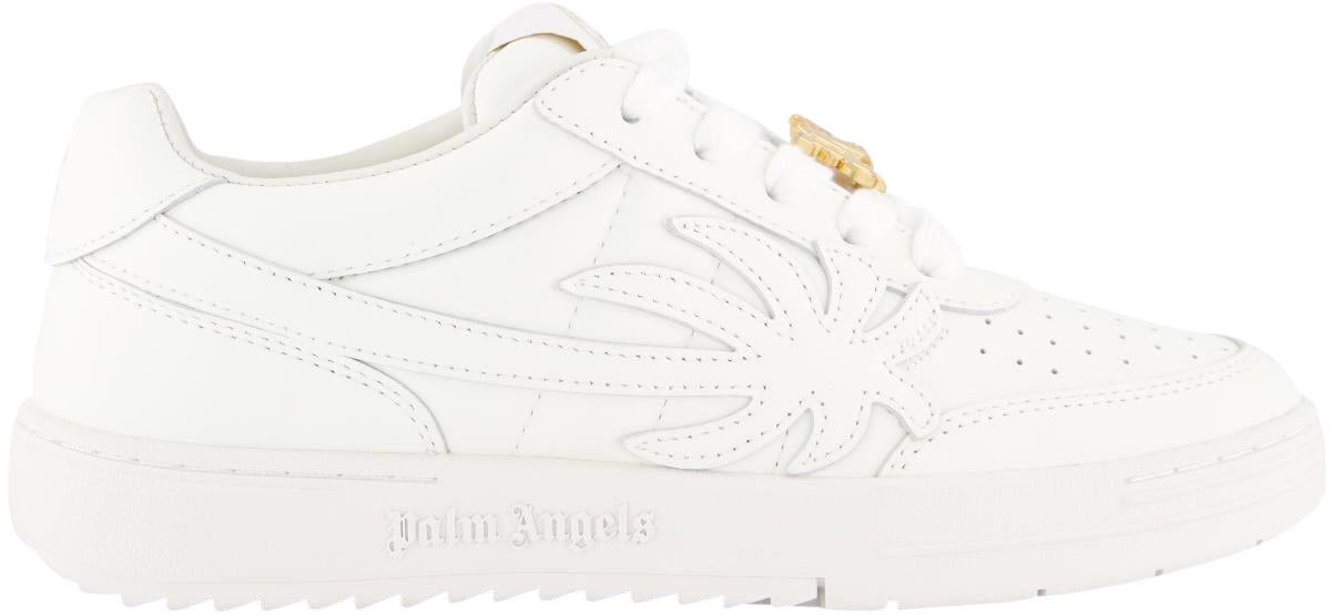 Palm Angels Dames Palm Beach University Wit Wit