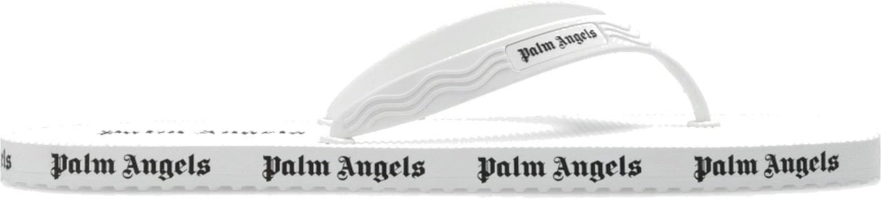 Palm Angels Palm Angels Flip Flop Slides Wit