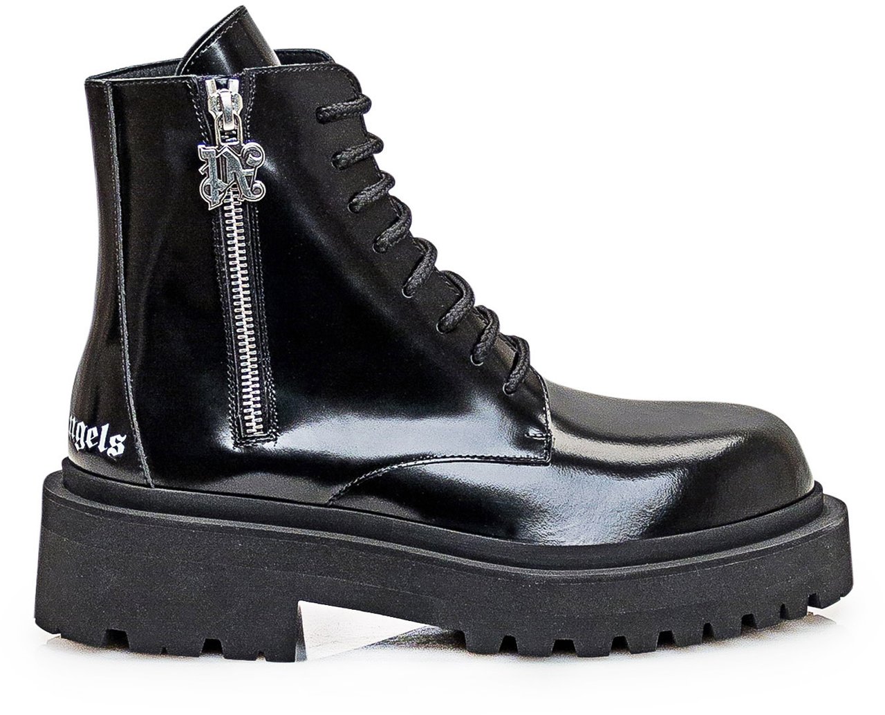 Palm Angels Stivale in Pelle Zwart