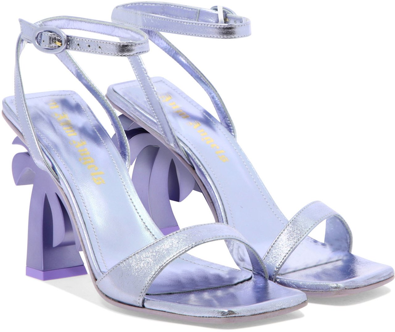 Palm Angels "Palm Heel" sandals Paars