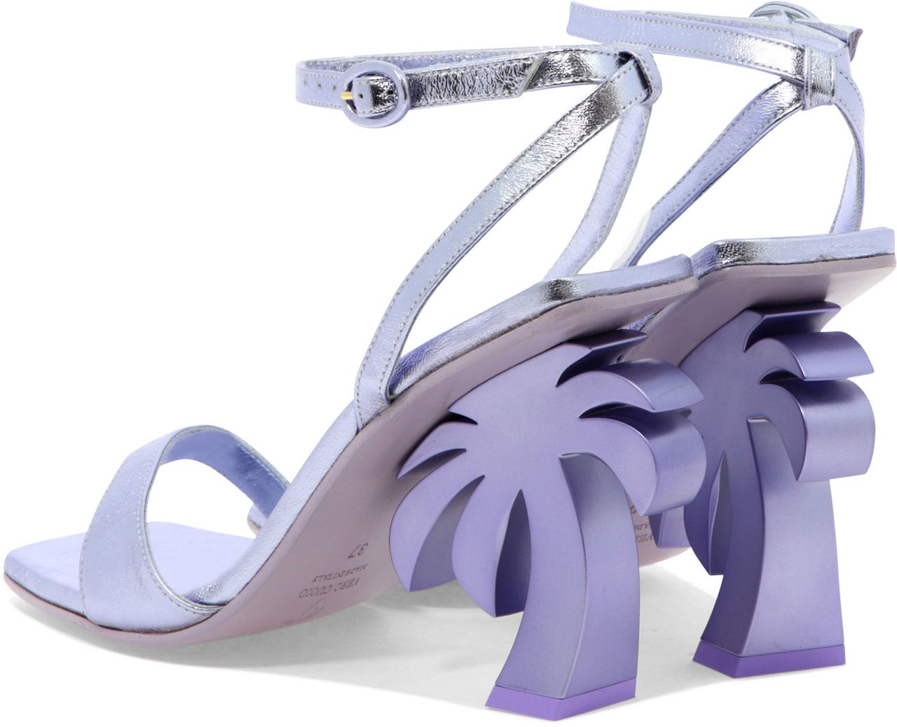 Palm Angels "Palm Heel" sandals Paars