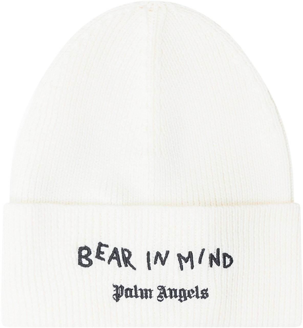 Palm Angels Palm Angels Cappello Bear In Mind Bianco Wit
