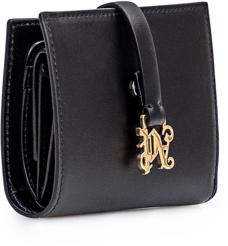 Palm Angels Portafoglio con Monogramma Zwart