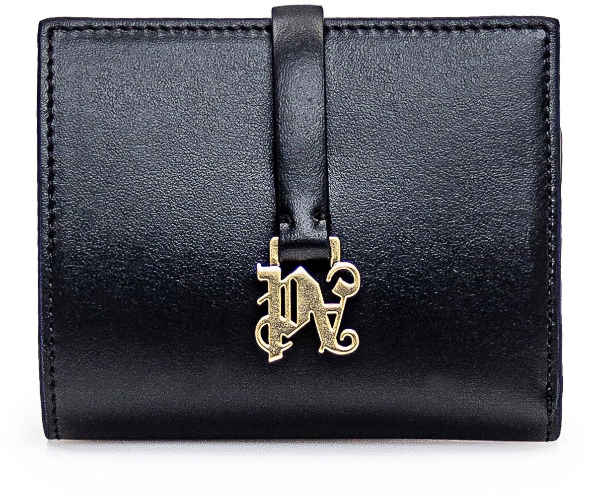 Palm Angels Portafoglio con Monogramma Zwart