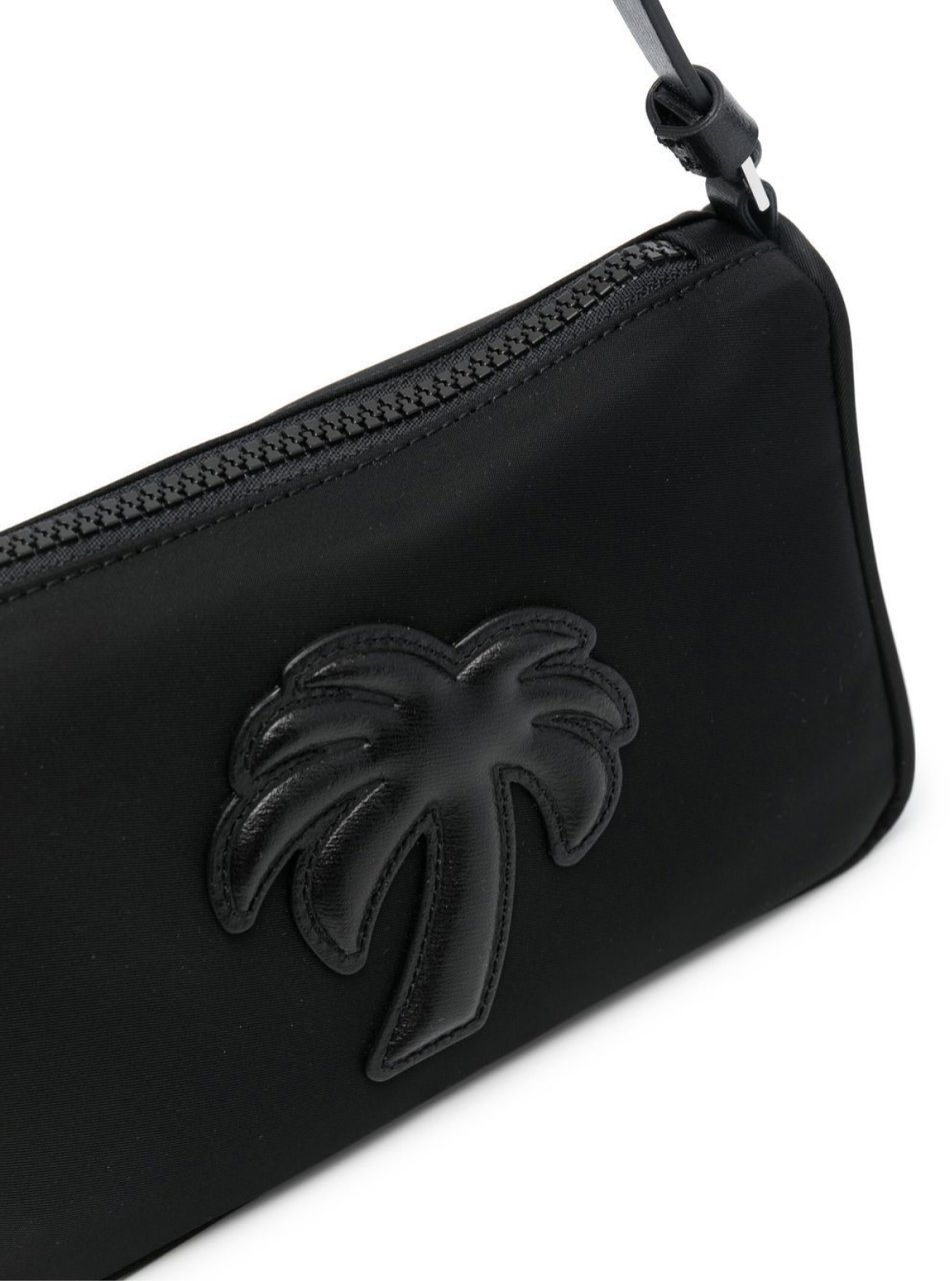Palm Angels Big Palm Mini Shoulder Bag Zwart