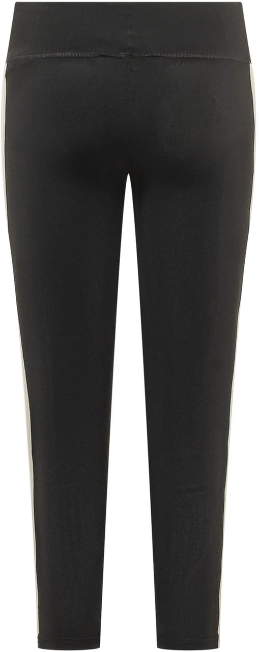 Palm Angels Leggings Sportivi con Banda Laterale e Logo Zwart