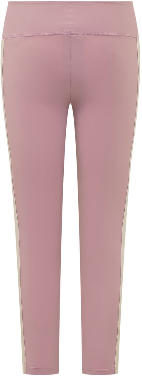 Palm Angels Leggings Sportivi con Banda Laterale e Logo Roze