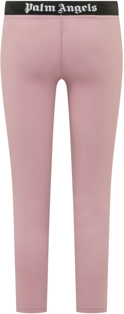 Palm Angels Leggings Sportivi con Fascia Logo Roze