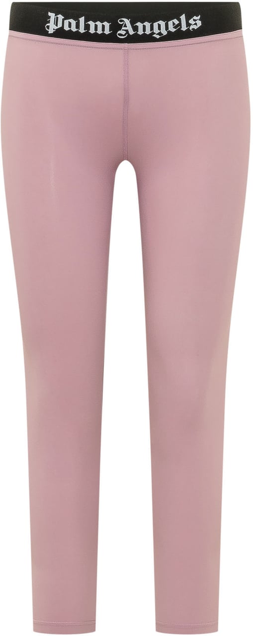 Palm Angels Leggings Sportivi con Fascia Logo Roze