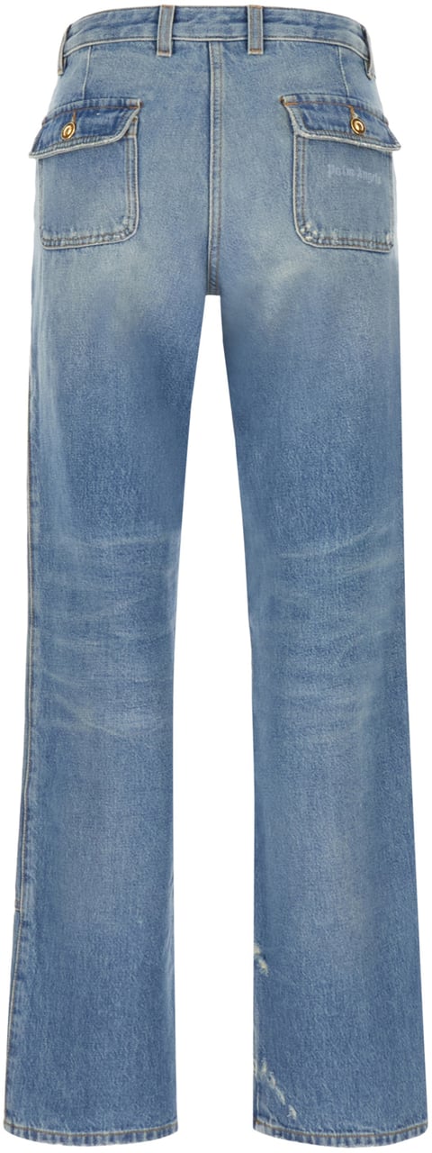 Palm Angels Palm Angels Denim jeans Blauw