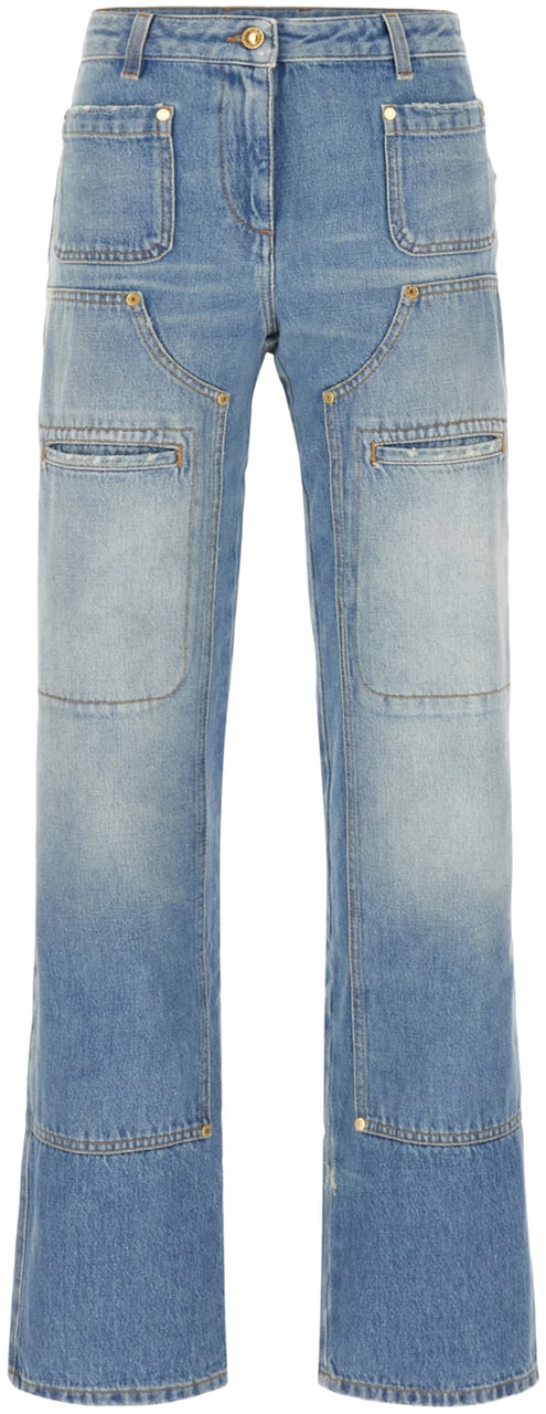 Palm Angels Palm Angels Denim jeans Blauw