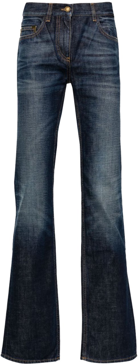Palm Angels Jeans Blue Blauw
