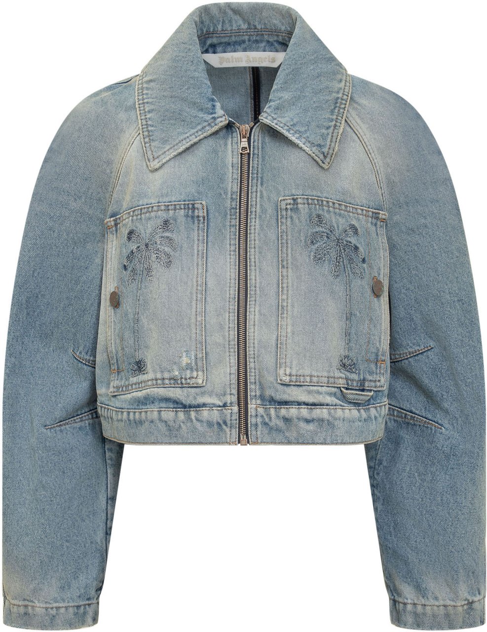 Palm Angels Giacca Paris Blauw