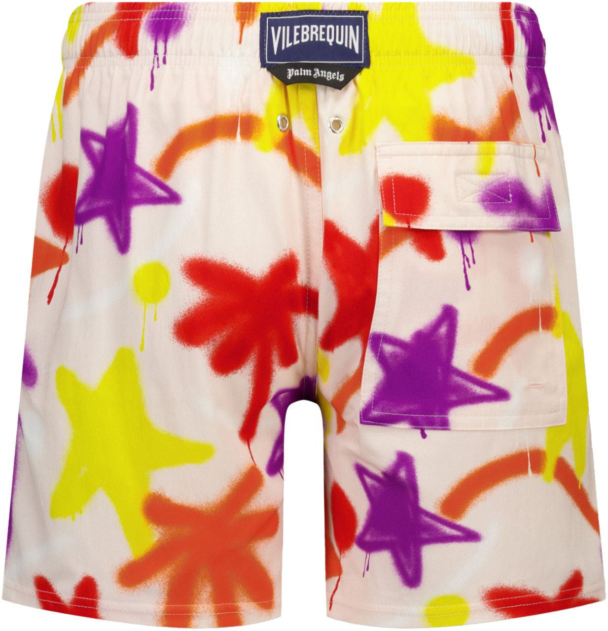 Palm Angels Baby Jongens Zwemkleding In Roze Roze