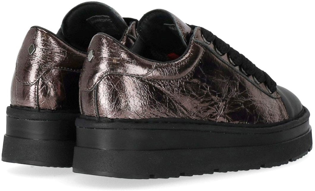 Panchic PANCHIC P89 CRACKLÉ BRONZE SNEAKER Bruin