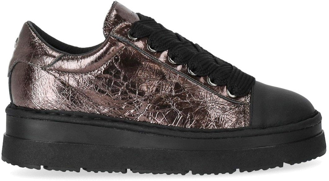 Panchic PANCHIC P89 CRACKLÉ BRONZE SNEAKER Bruin