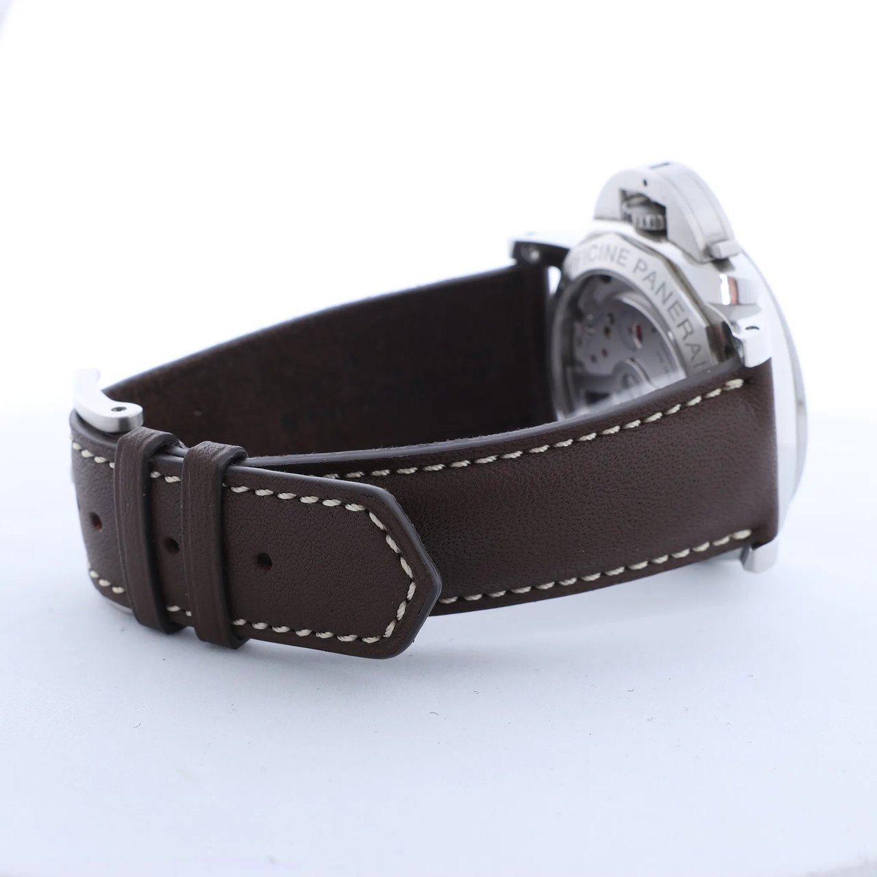 Panerai Luminor 1950 3 DAYS GMT Acciaio PAM00688 OP6950BB1815373 SS AT Watch with Blue Dial Blauw