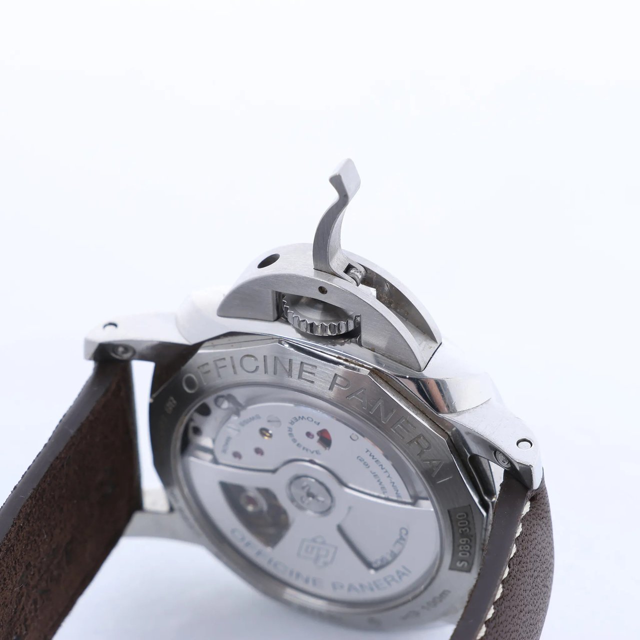 Panerai Luminor 1950 3 DAYS GMT Acciaio PAM00688 OP6950BB1815373 SS AT Watch with Blue Dial Blauw