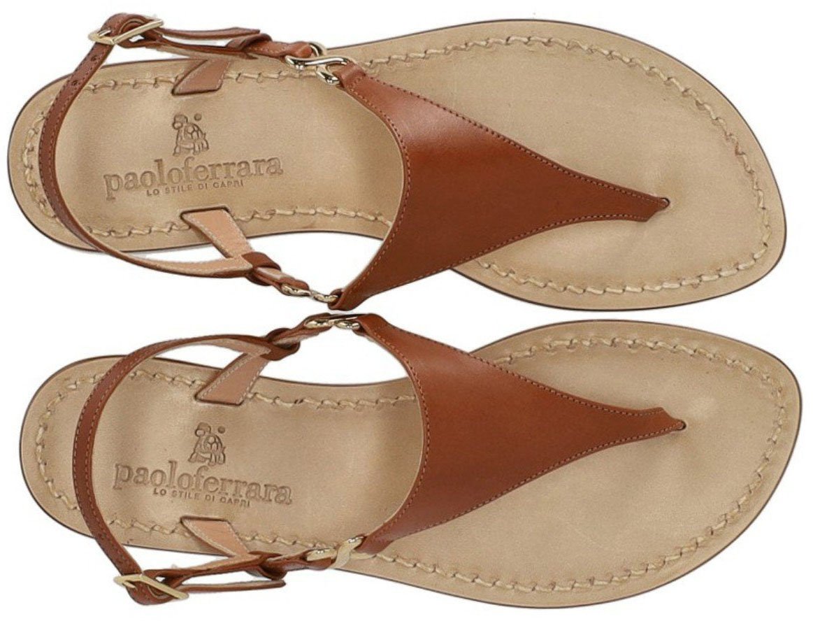PAOLO FERRARA THONG SANDAL Bruin