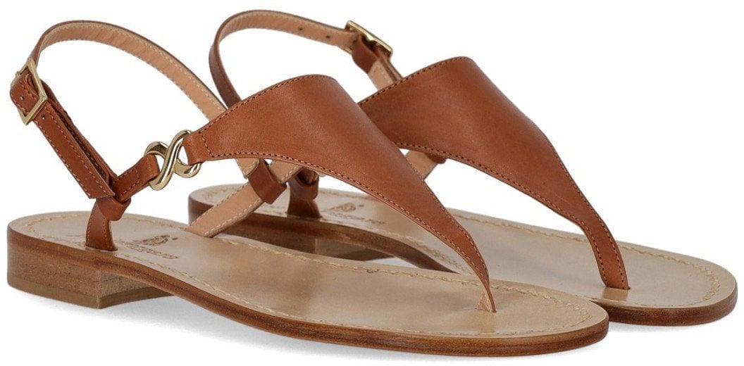PAOLO FERRARA THONG SANDAL Bruin