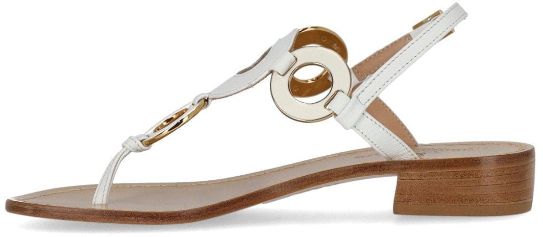 PAOLO FERRARA JEWEL SANDAL Wit