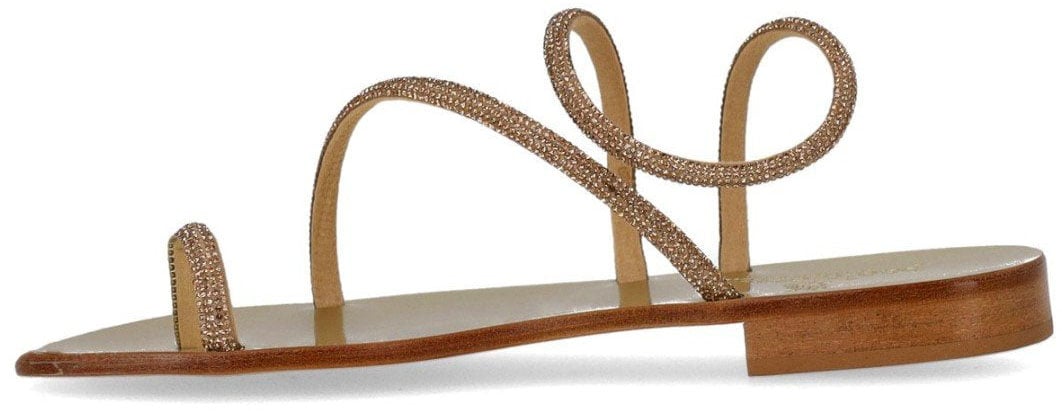 PAOLO FERRARA GOUDEN SANDAAL Goud