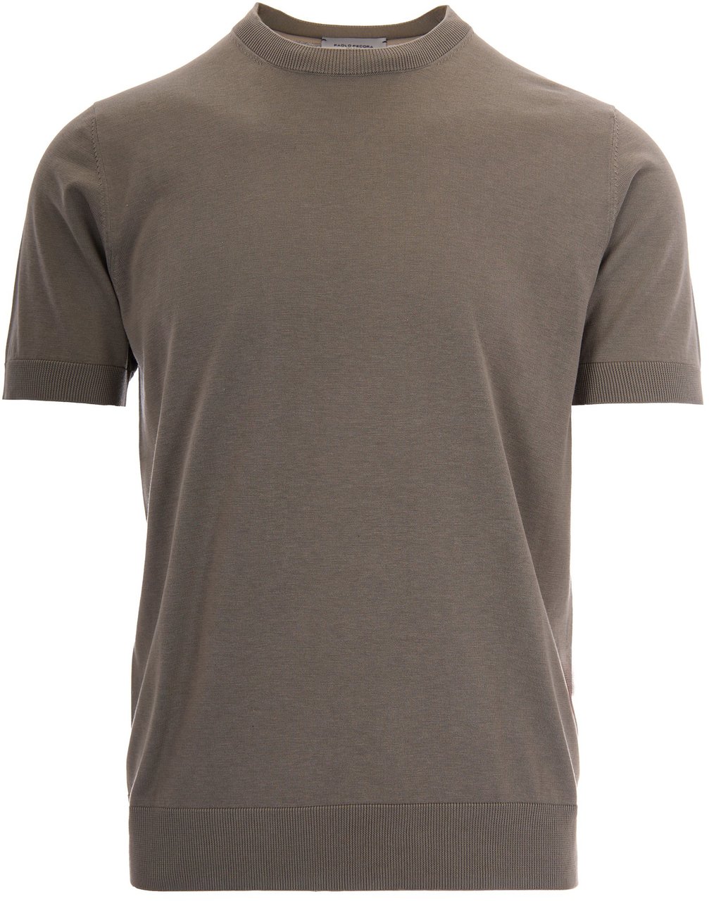 Paolo Pecora T-Shirts And Polos Toni Neutri Taupe