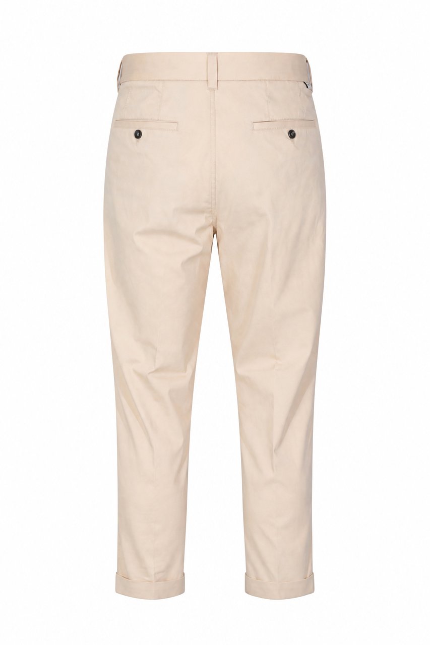 Paolo Pecora Trousers Grey Beige