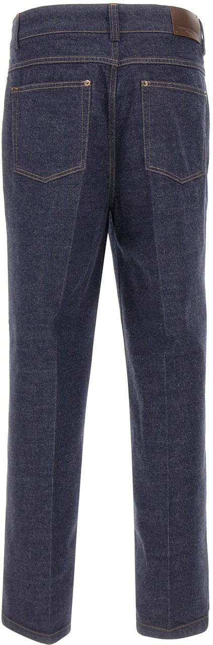 Paolo Pecora Jeans Blue Blauw