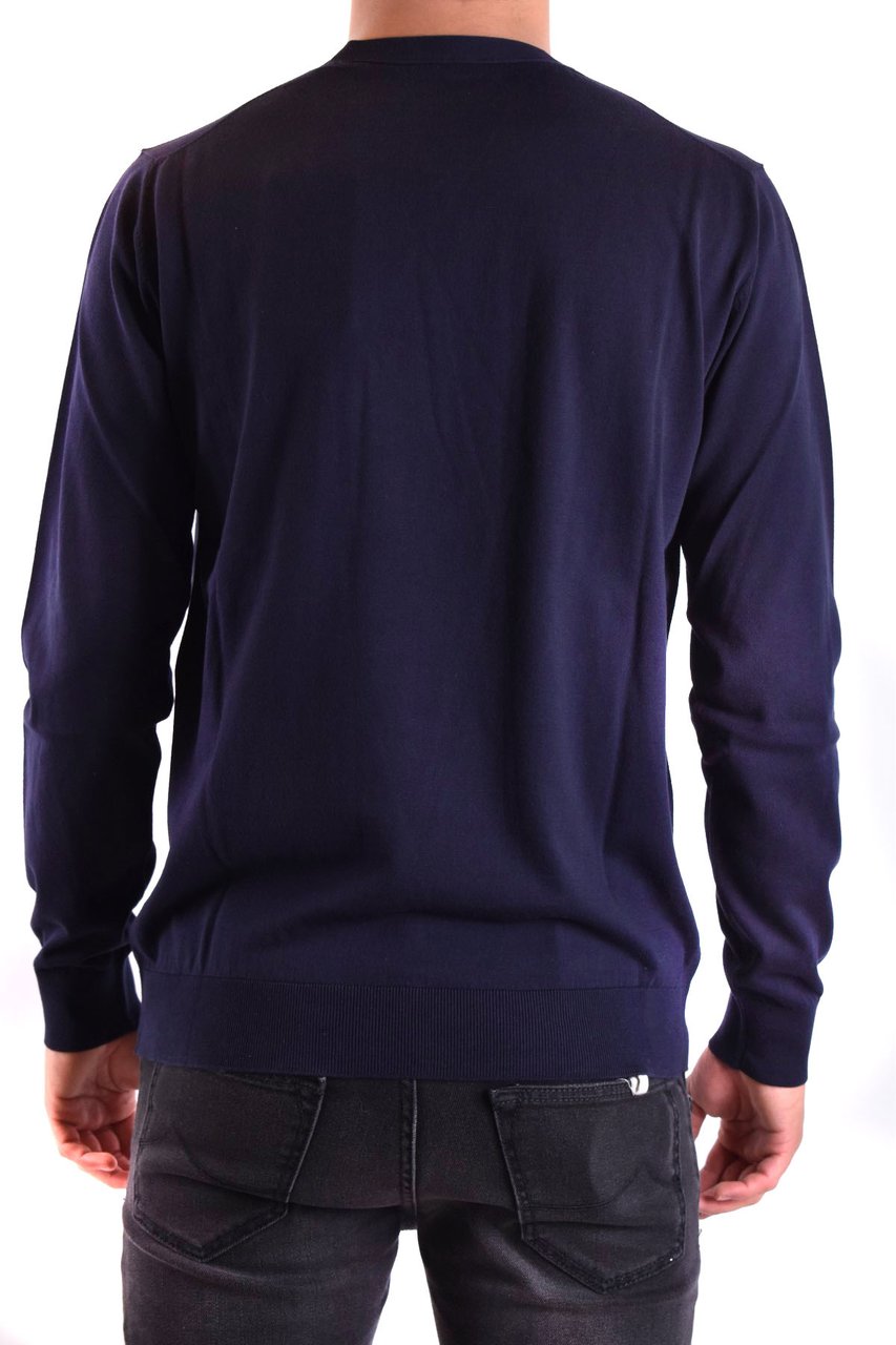 Paolo Pecora Sweaters Blue Blauw