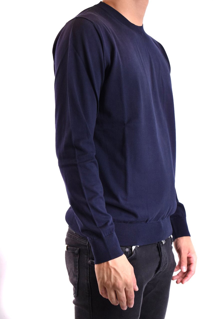 Paolo Pecora Sweaters Blue Blauw