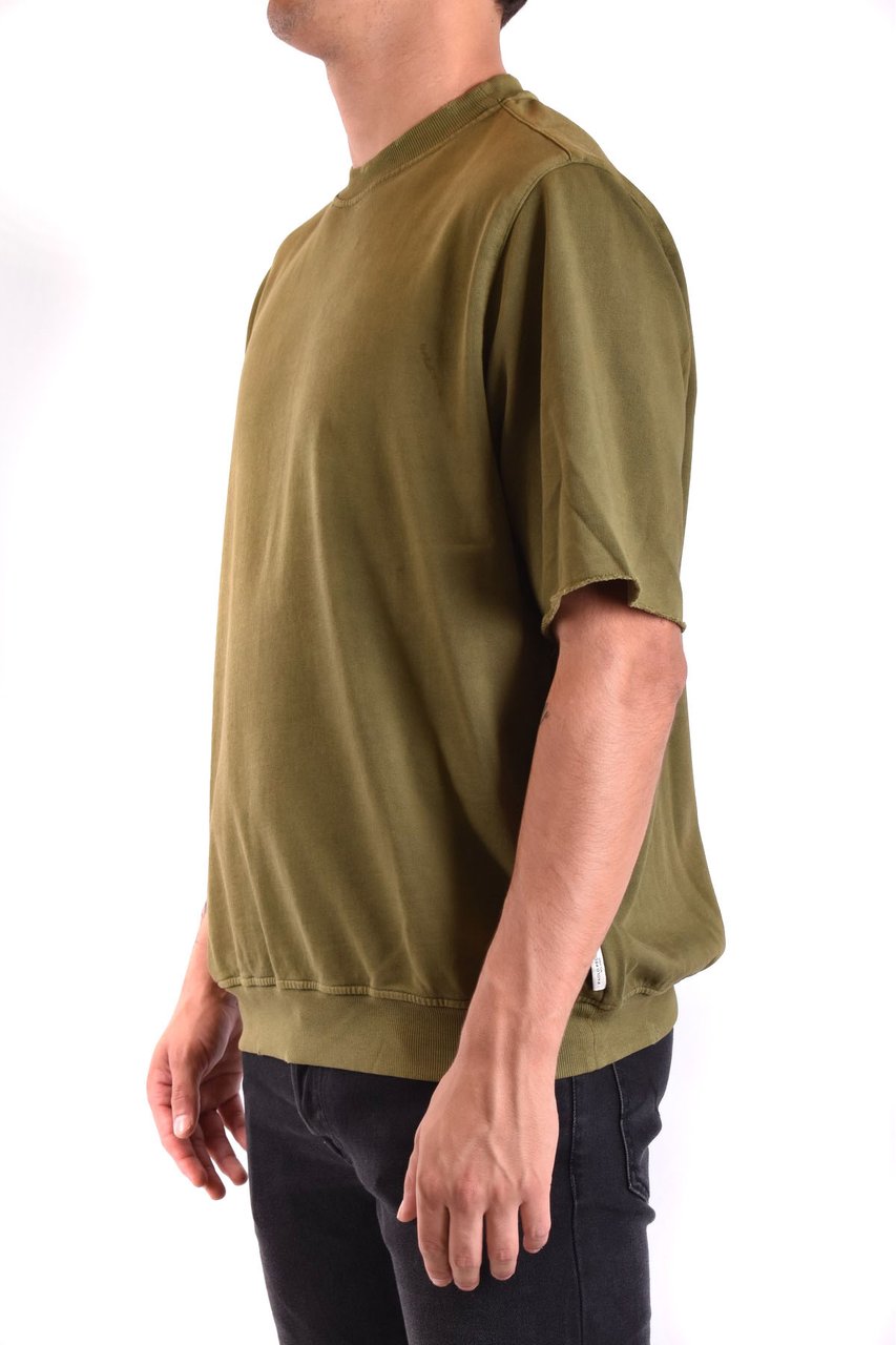Paolo Pecora T-shirt Darkgreen Donkergroen