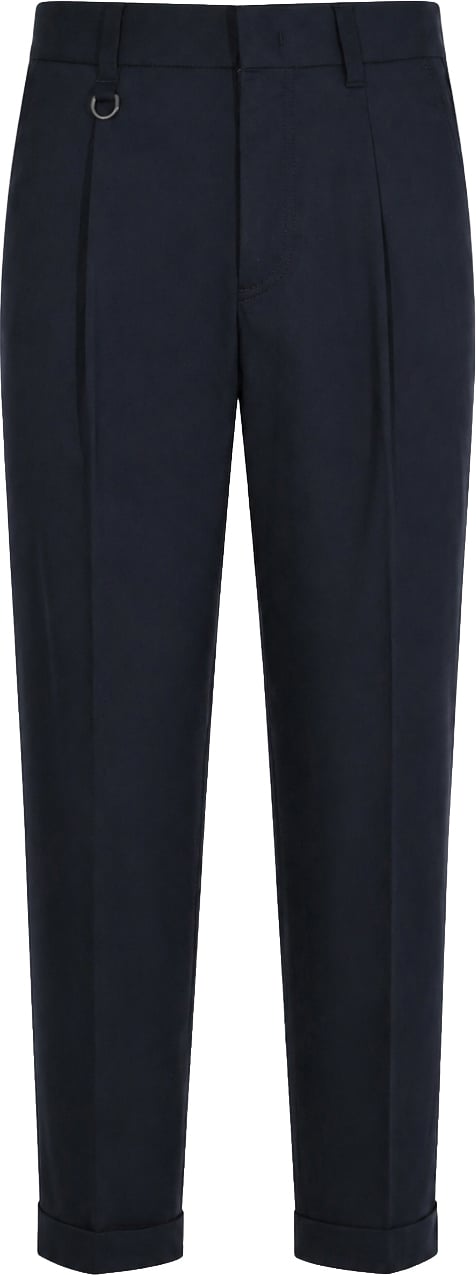 Paolo Pecora Trousers Blue Navy